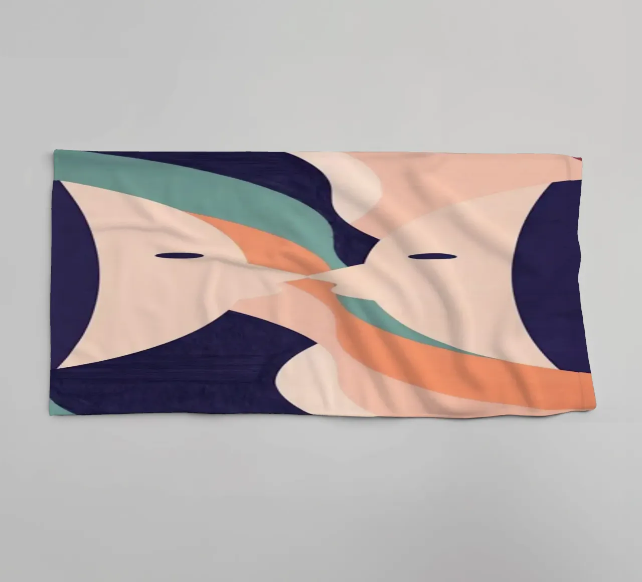 Zwei Fische Handtuch von Gaite