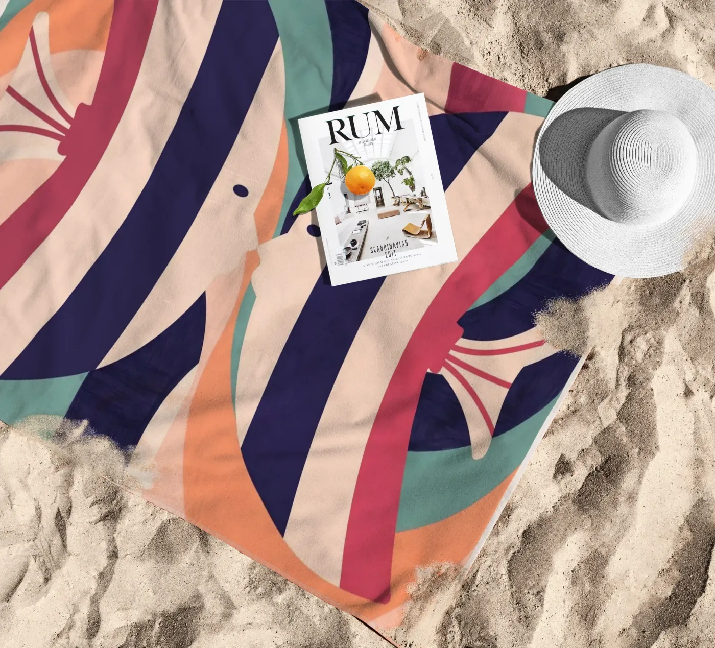 Two Fish serviette de plage de Gaite