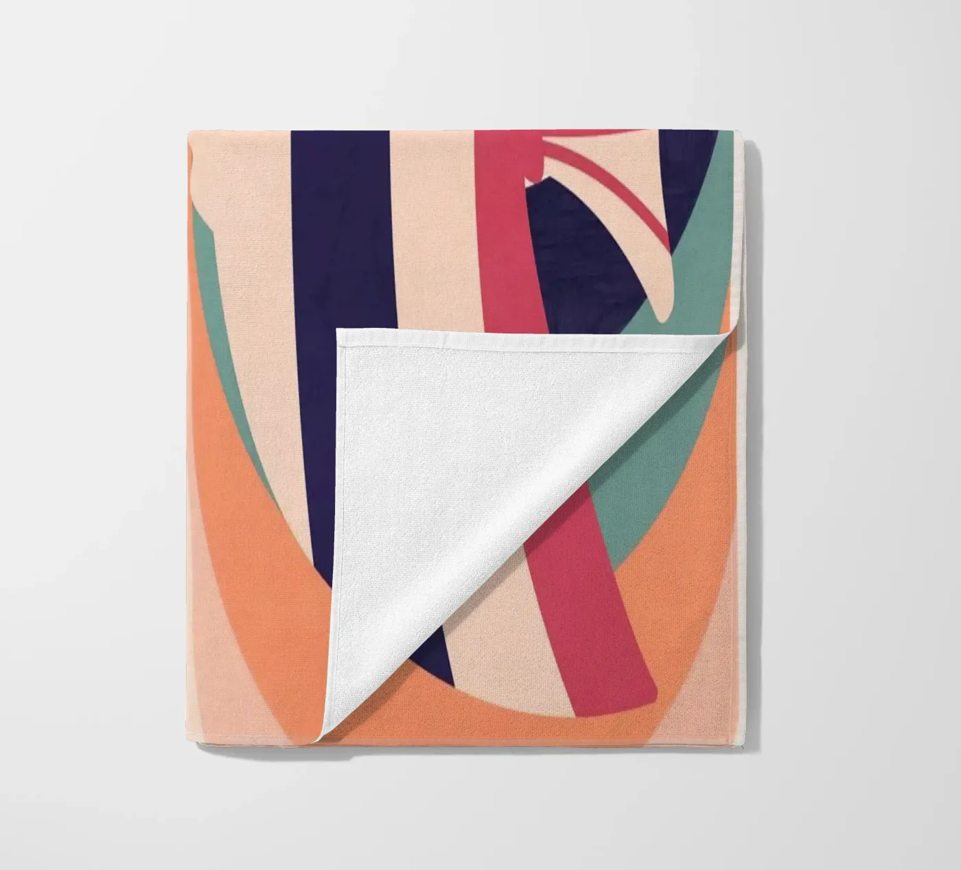 Two Fish beach towel by Gaite