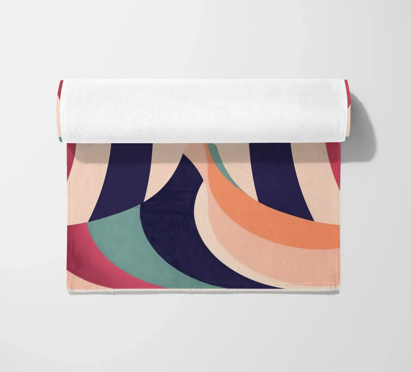 Two Fish beach towel by Gaite
