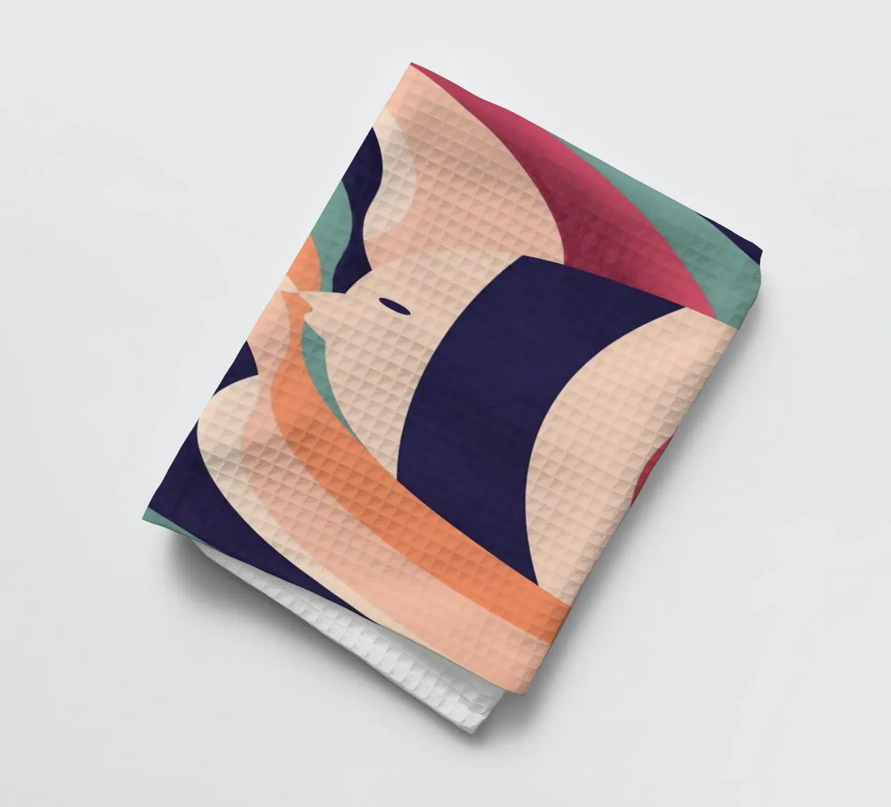 Two Fish tea towel by Gaite