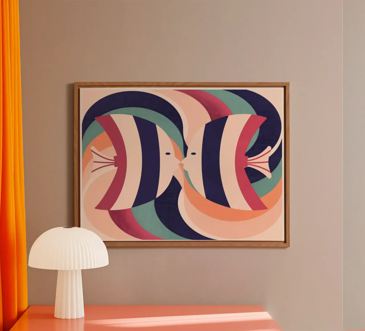 Two Fish forex plate by Gaite