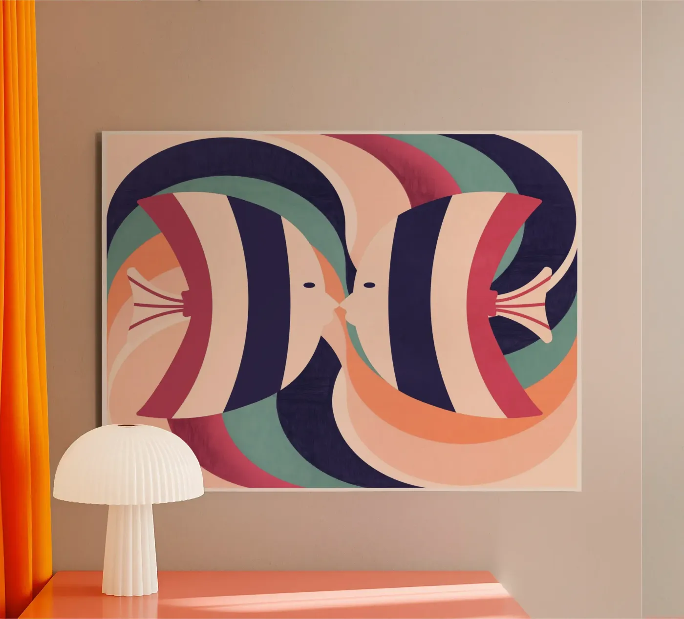 Two Fish forex plate by Gaite