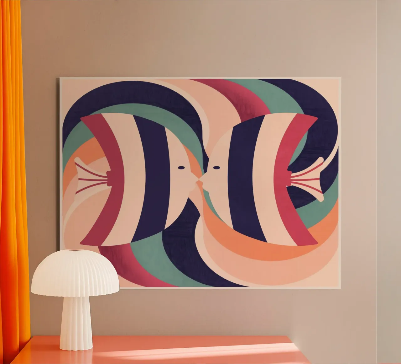 Two Fish forex plate by Gaite