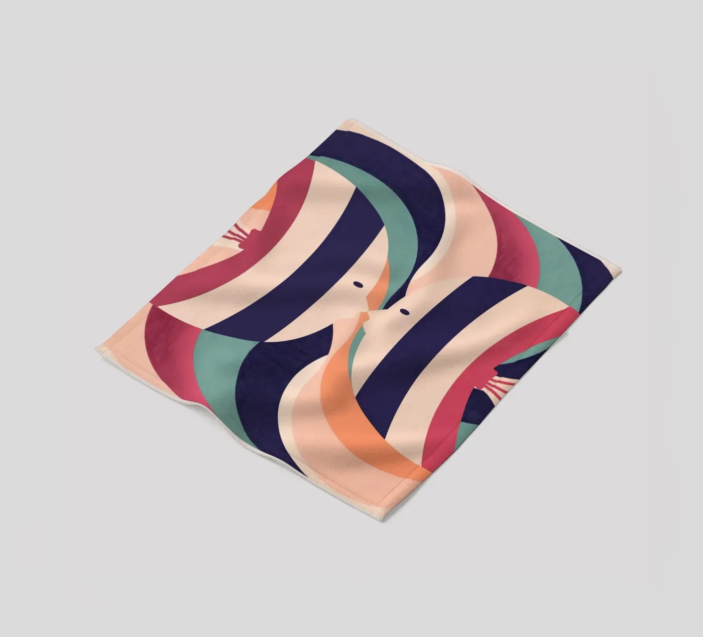 Deux poissons plaid polaire de Gaite