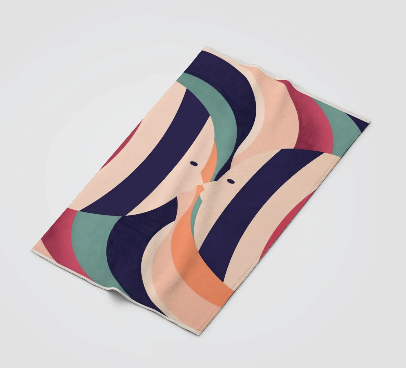 Deux poissons plaid polaire de Gaite