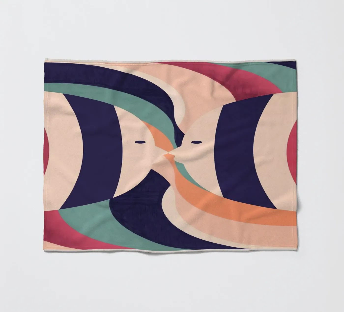 Deux poissons plaid polaire de Gaite