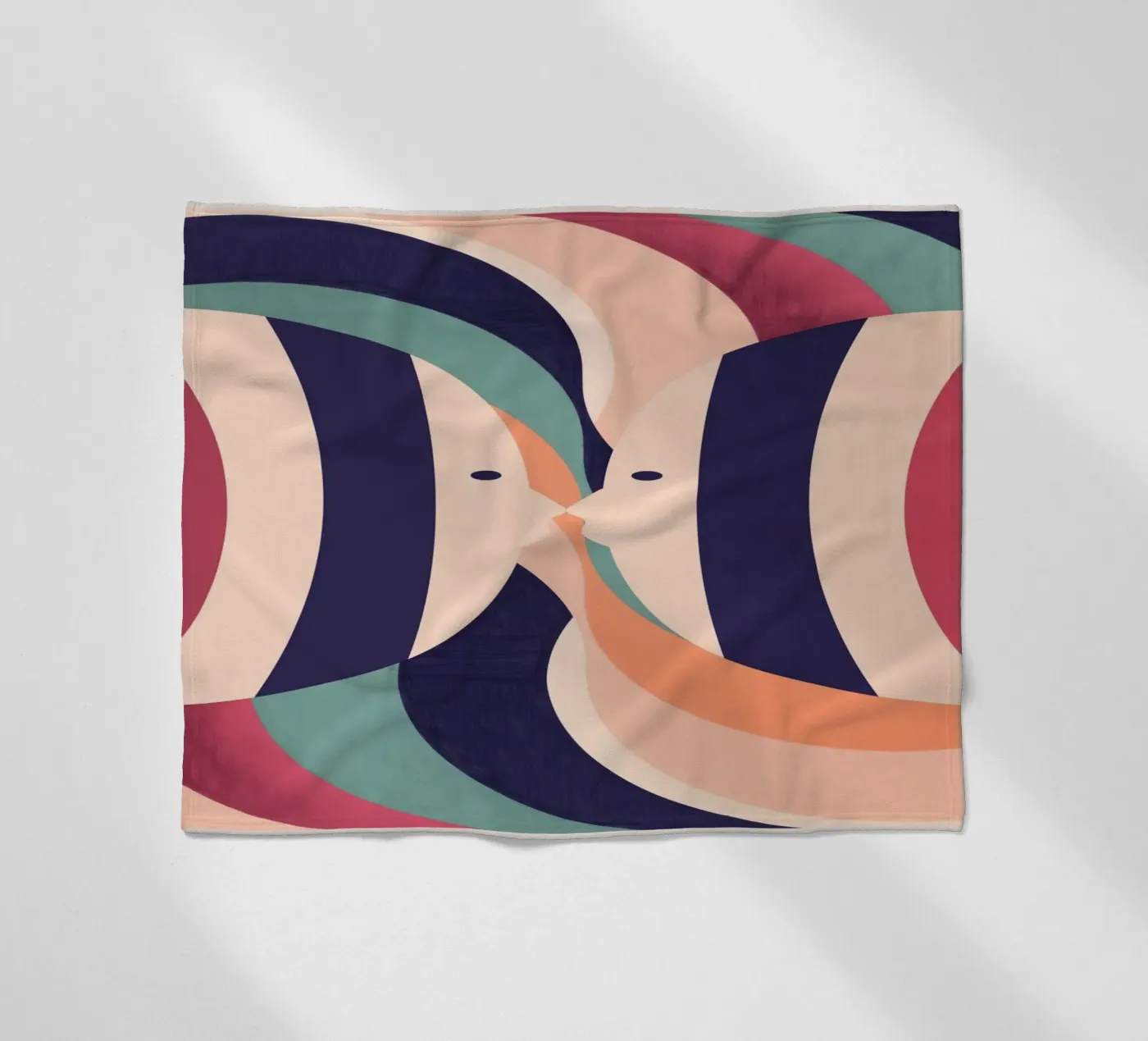 Deux poissons plaid polaire de Gaite