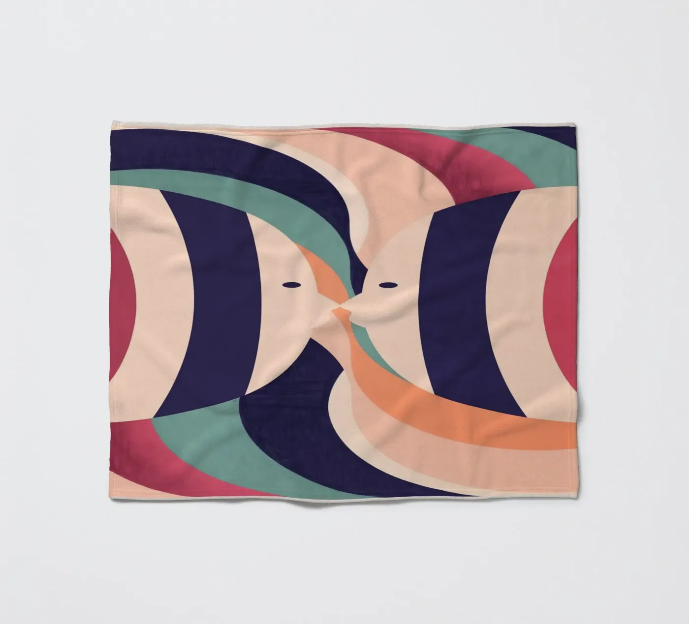 Deux poissons plaid polaire de Gaite