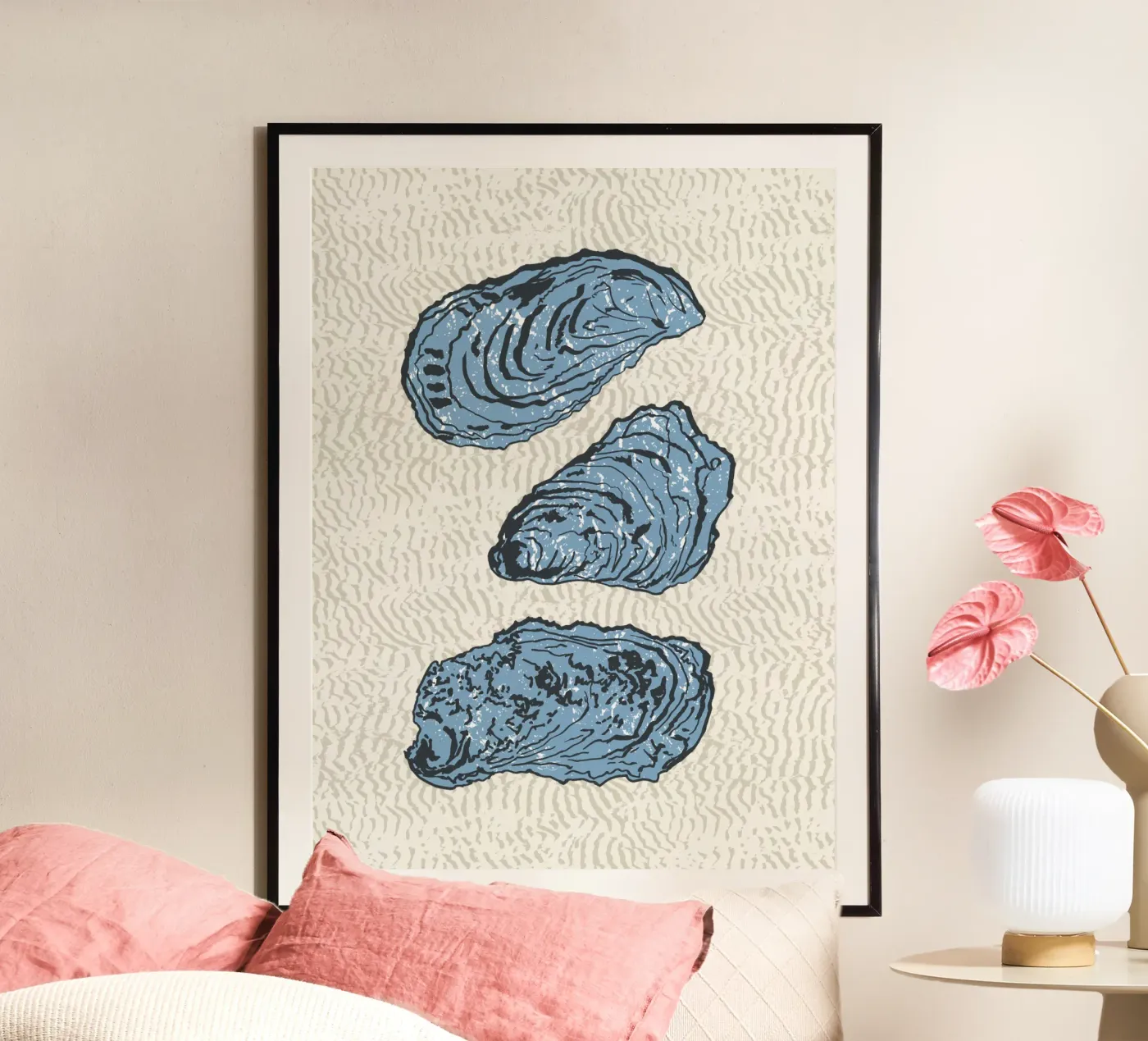 oysters poster by meikekohls