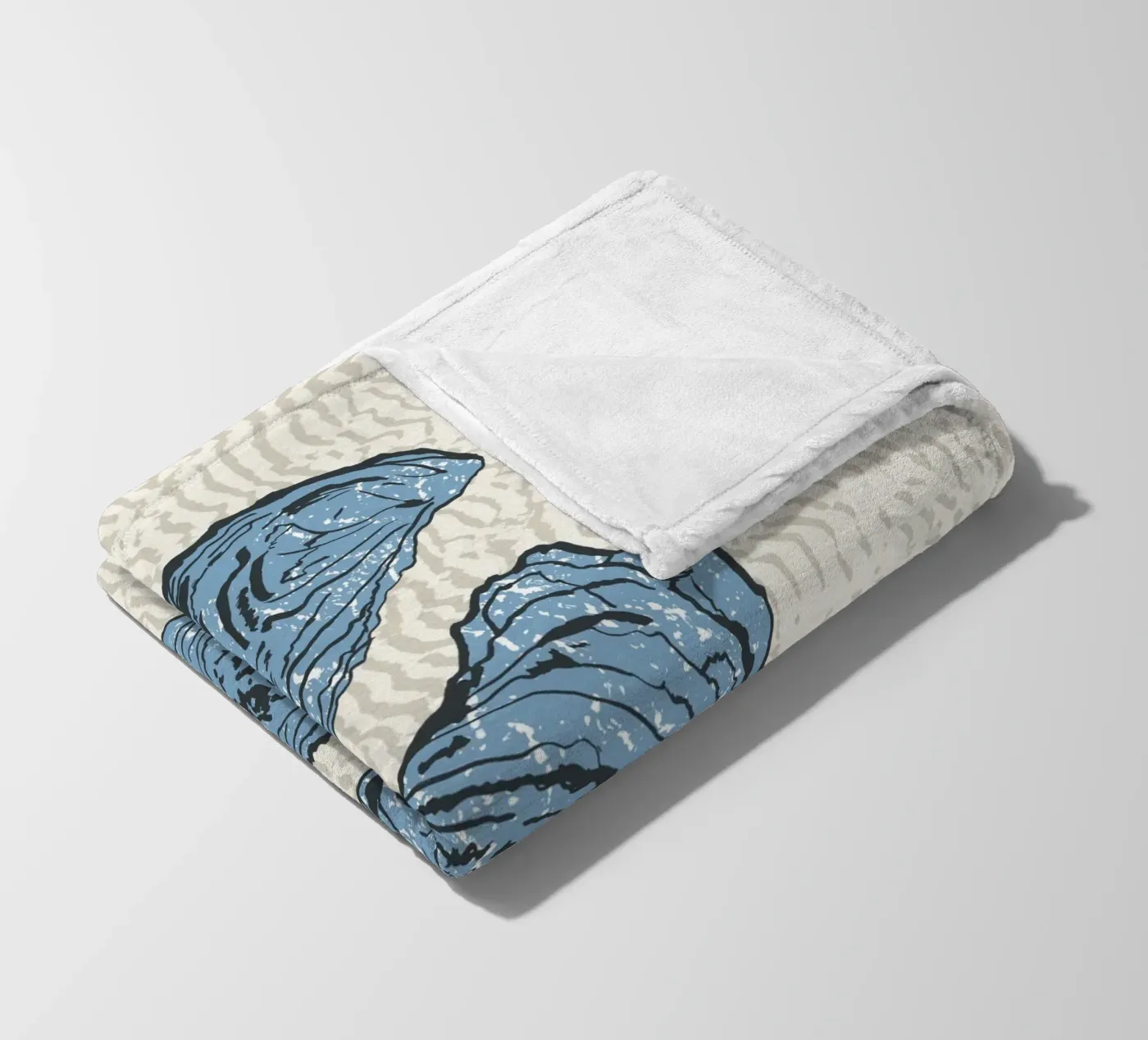 Austern Fleecedecke von meikekohls