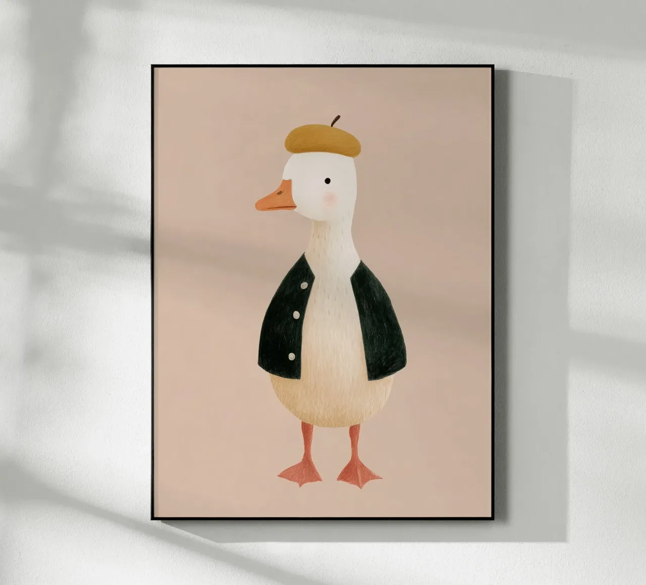 Franse gans acryl van Lille Verden