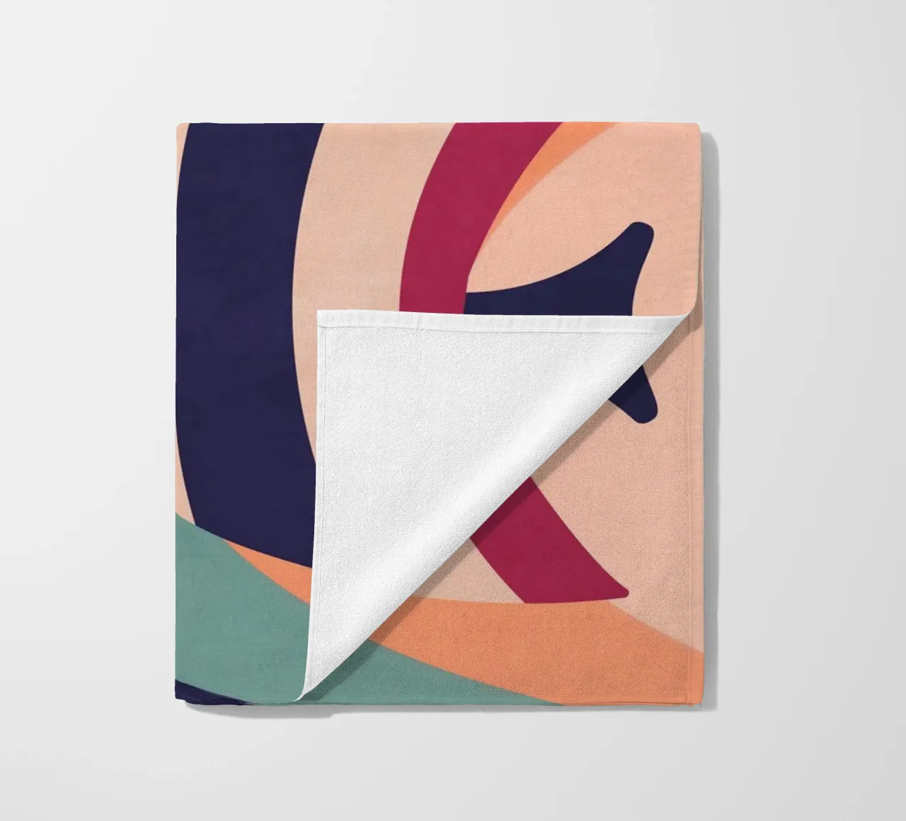 Two Fish beach towel by Gaite
