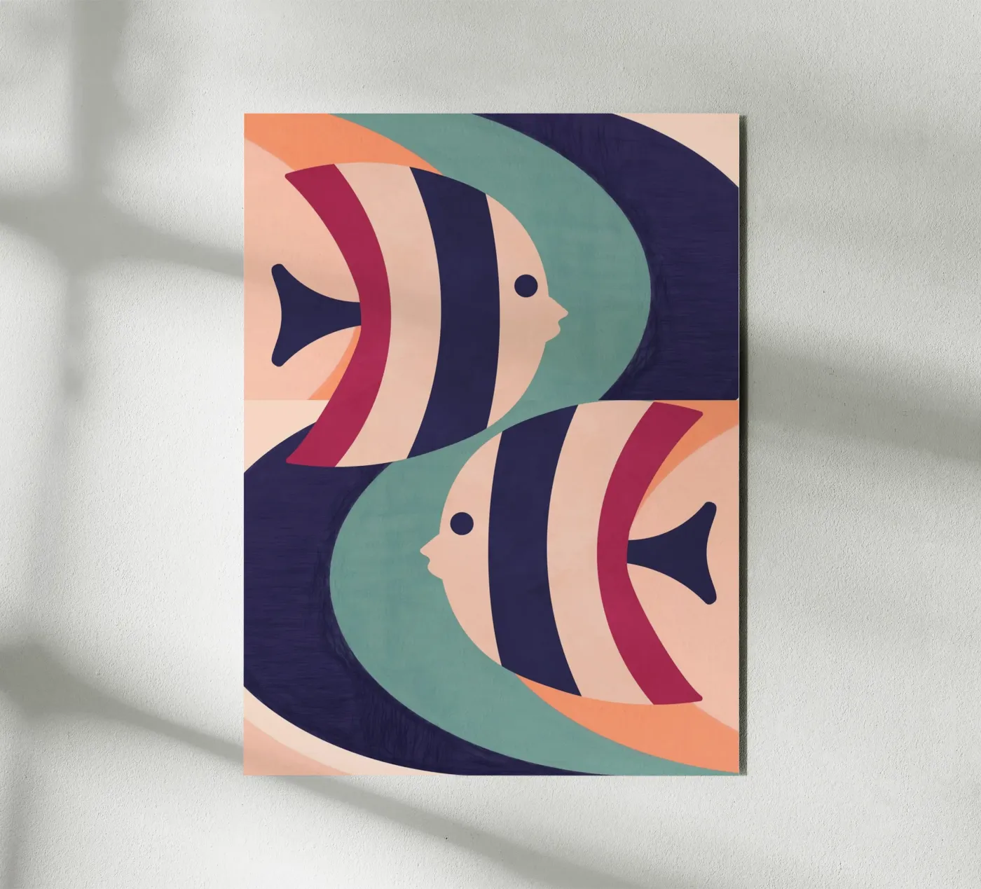 Two Fish forex-plaat van Gaite