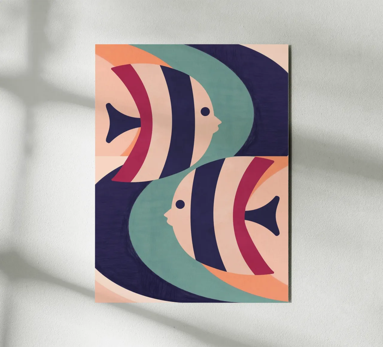 Two Fish forex plate by Gaite