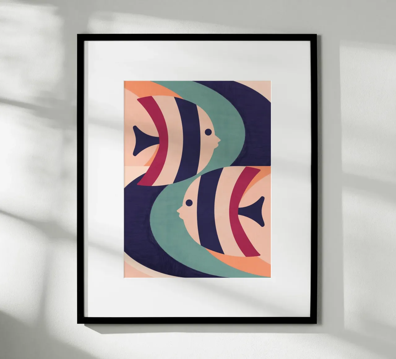 Two Fish poster by Gaite