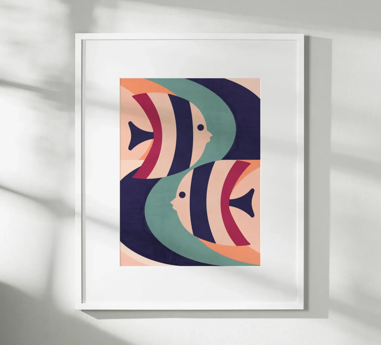 Two Fish poster by Gaite