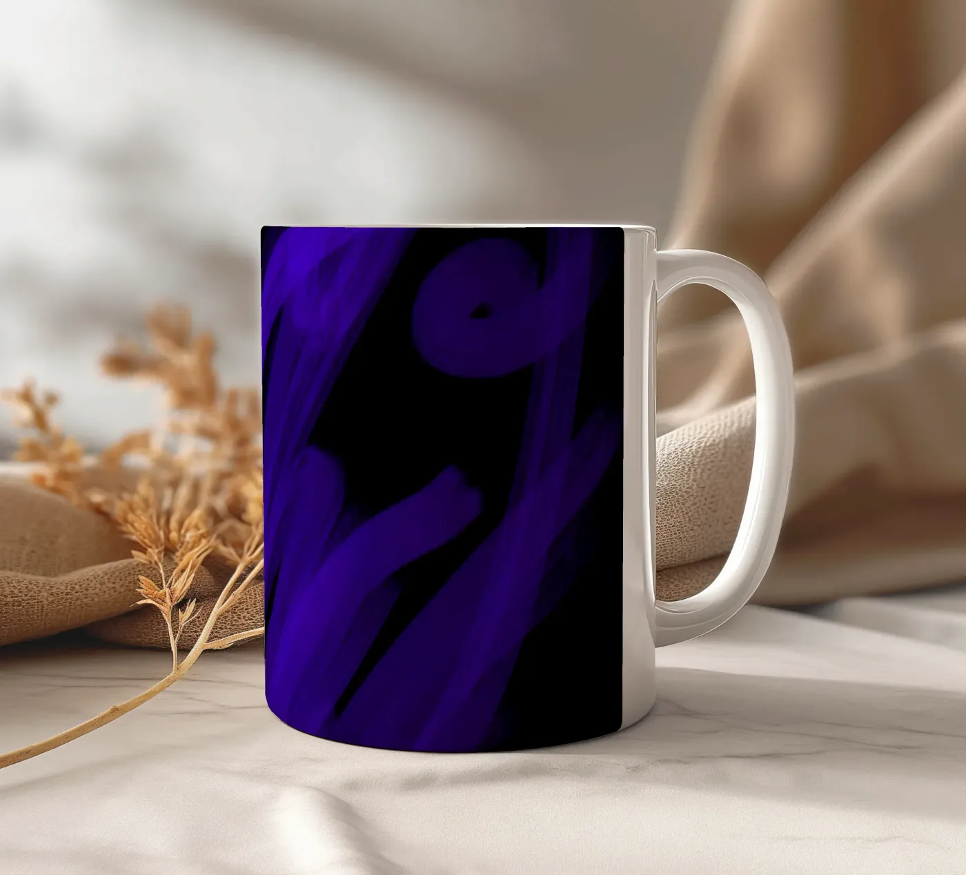 Ultraviolet ceramic mug by Studio B