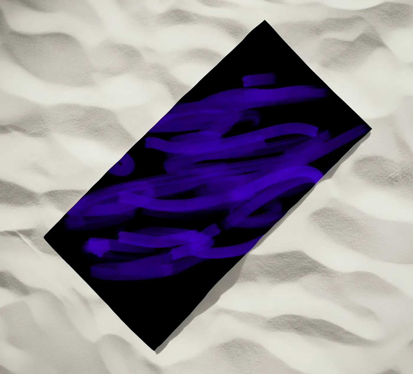 Ultraviolet strandhanddoek van Studio B