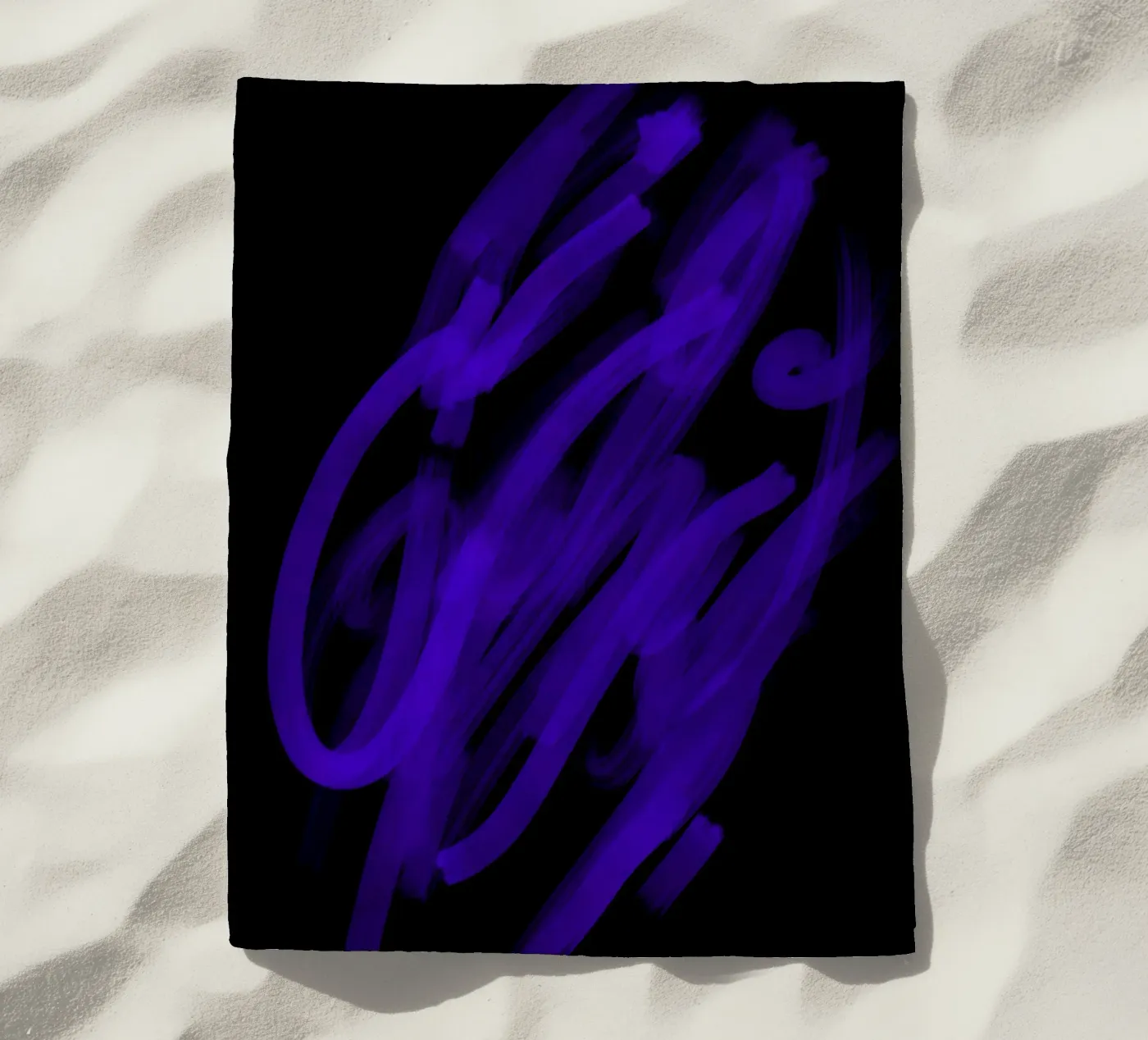 Ultraviolet strandhanddoek van Studio B