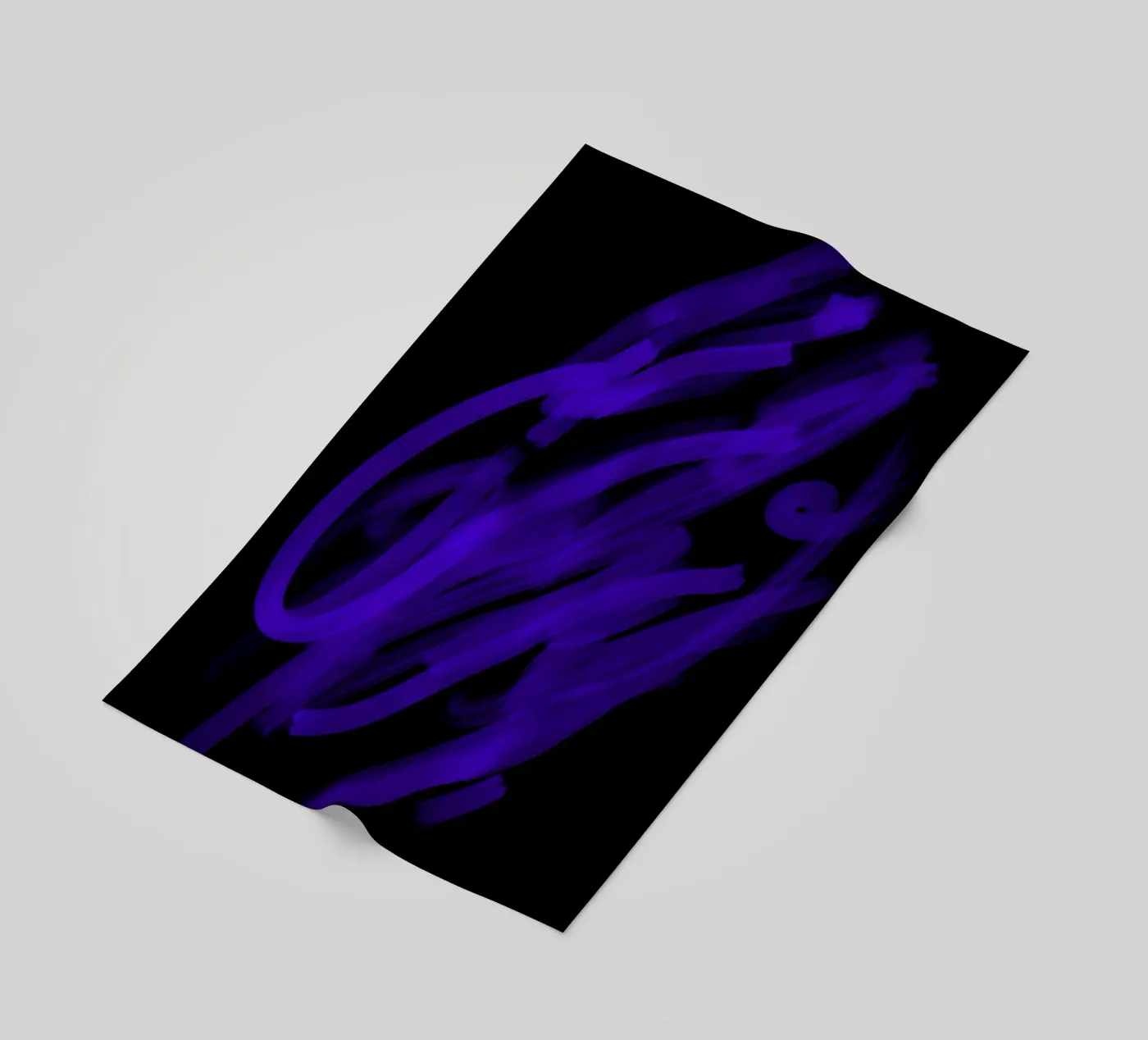 Ultraviolet strandhanddoek van Studio B