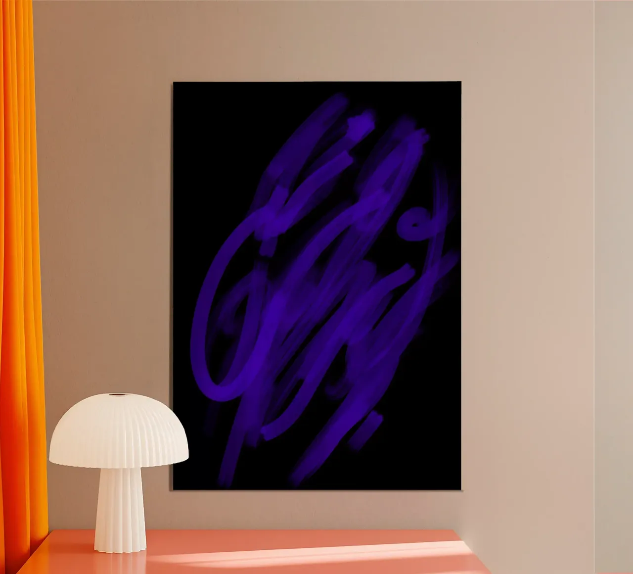Ultraviolet poster con telaio in plastica da Studio B