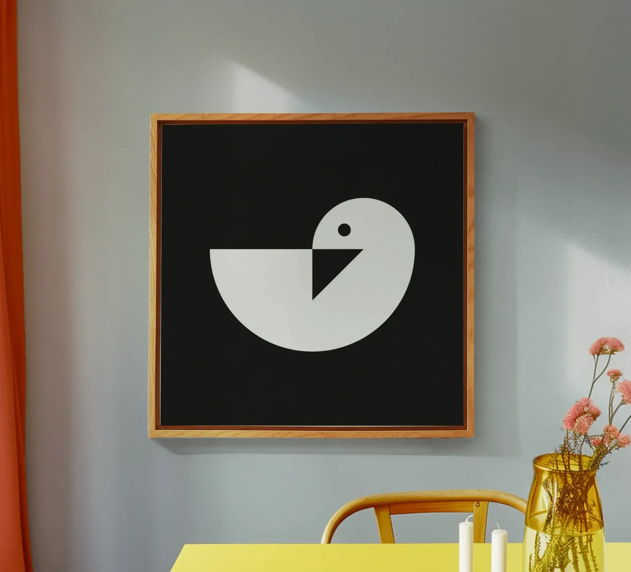 Gans plexiglas de Sebastian Kern