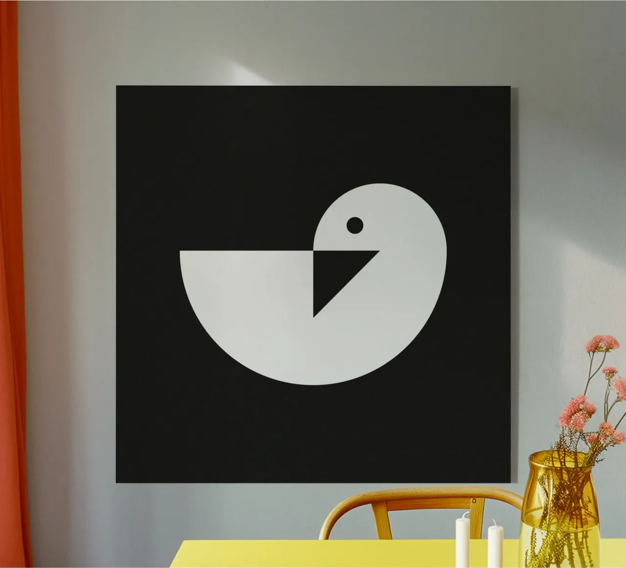 Gans plexiglas de Sebastian Kern