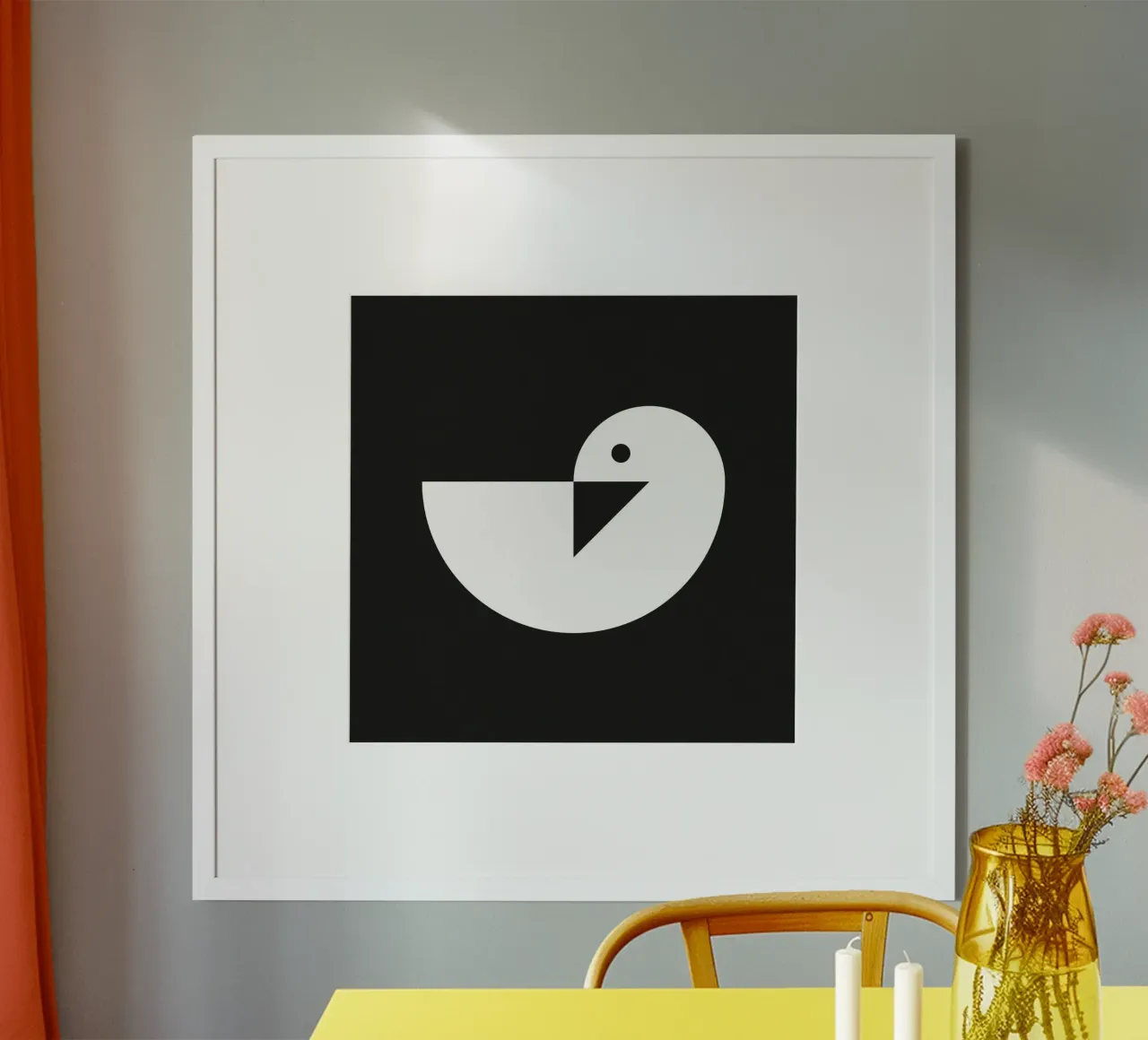 Gans poster van Sebastian Kern