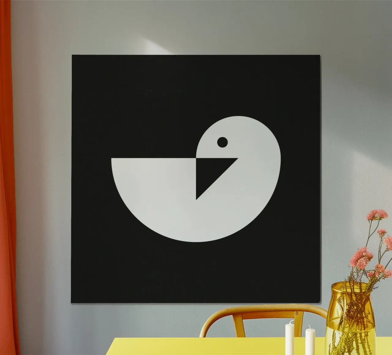 Gans poster van Sebastian Kern