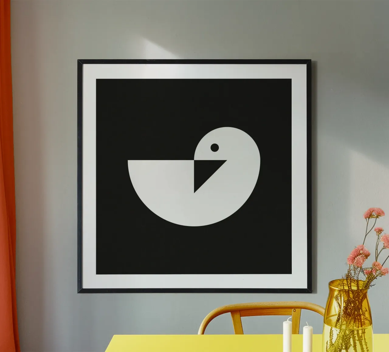 Gans poster van Sebastian Kern