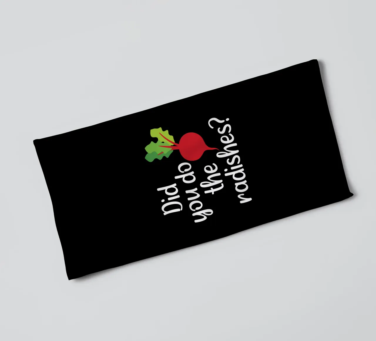 Did you do the radishes asciugamano da bagno da mygreenvalue