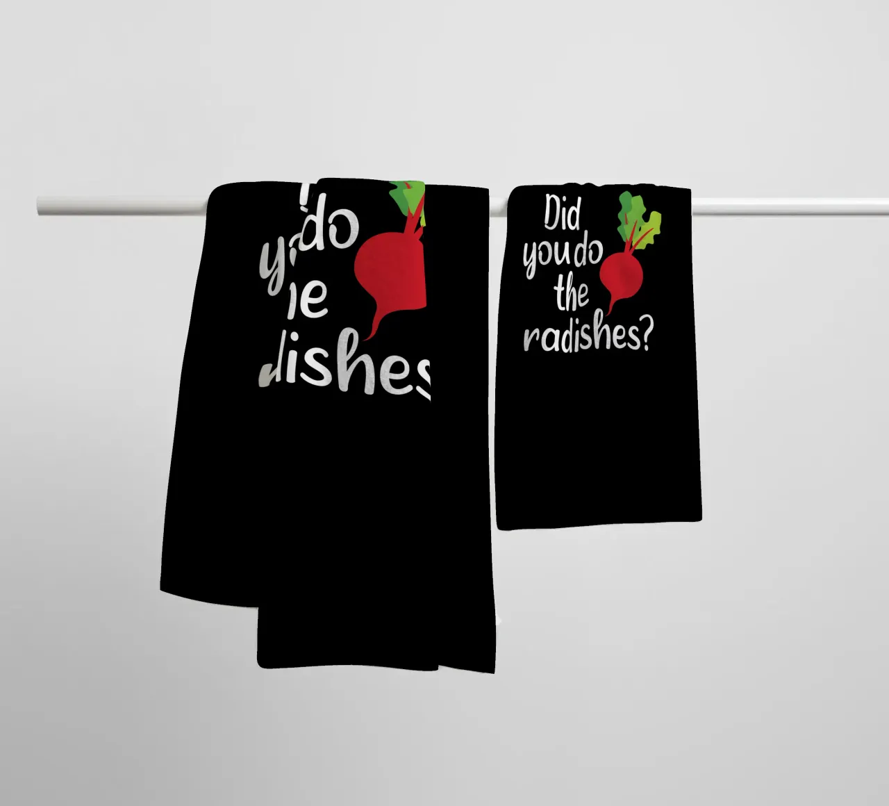 Did you do the radishes asciugamano da bagno da mygreenvalue
