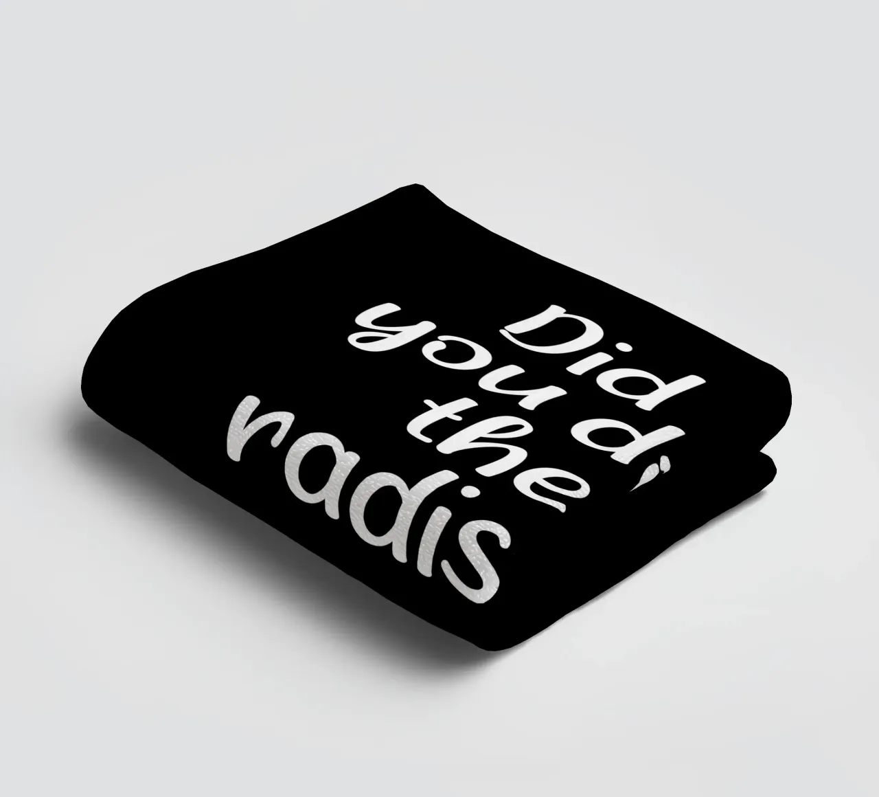 Did you do the radishes asciugamano da bagno da mygreenvalue