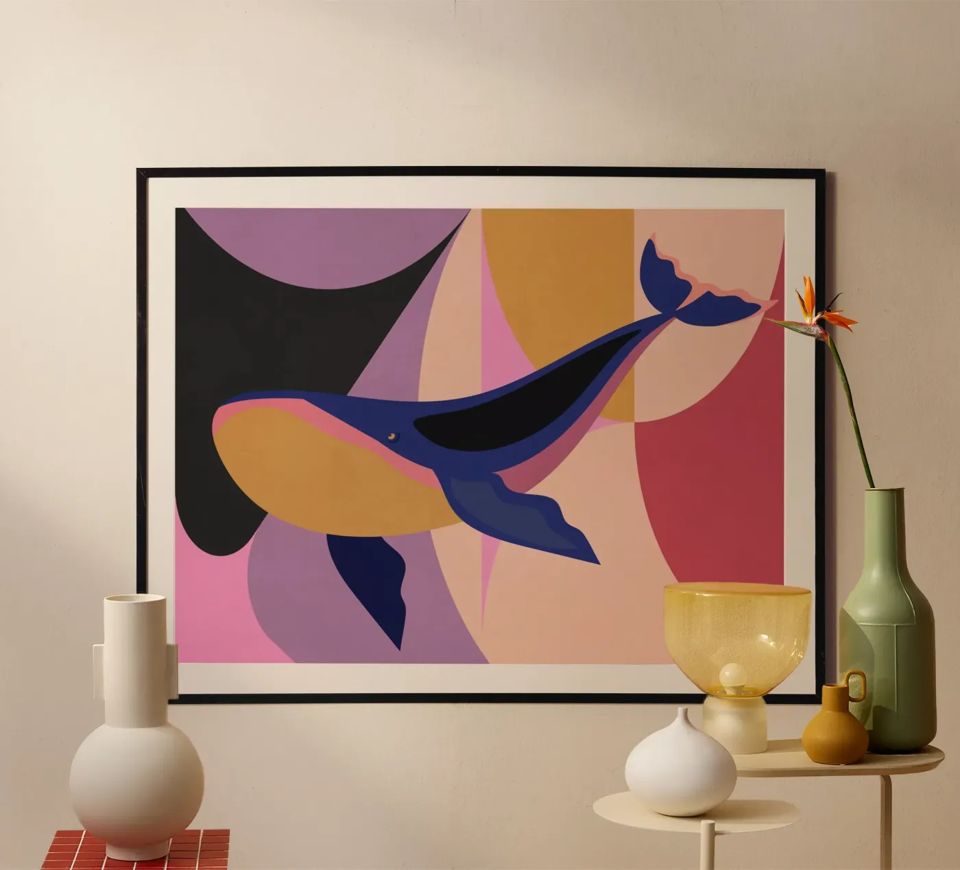 Blue Whale Poster von Gaite
