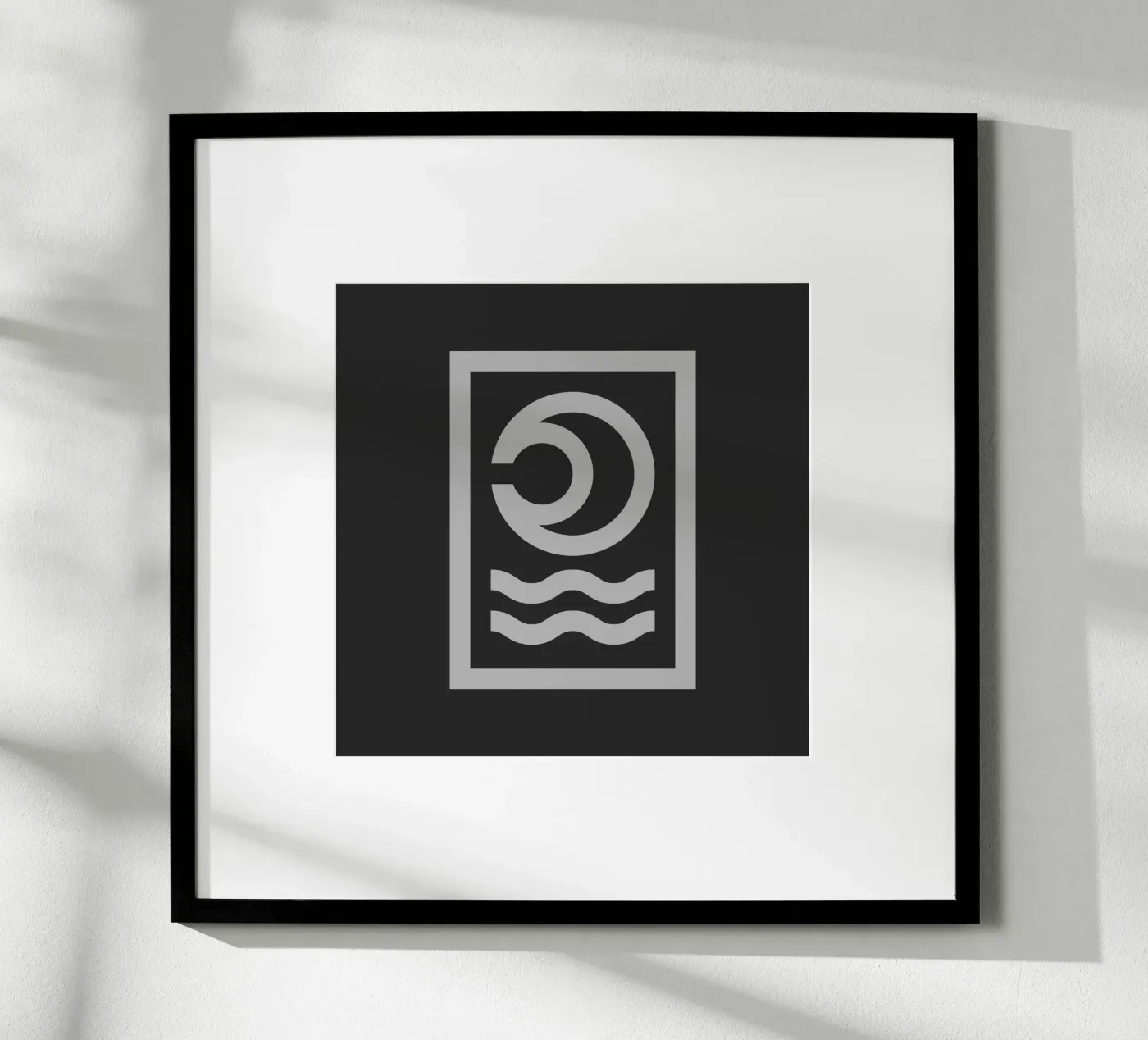 Mond Poster von Sebastian Kern