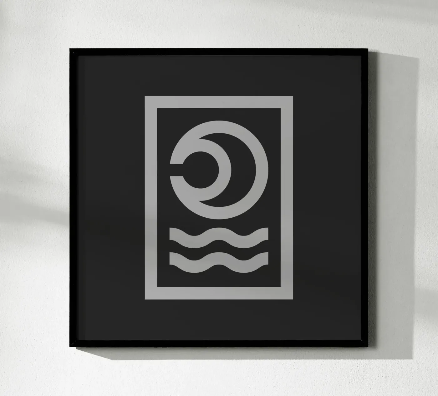 Mond Poster von Sebastian Kern