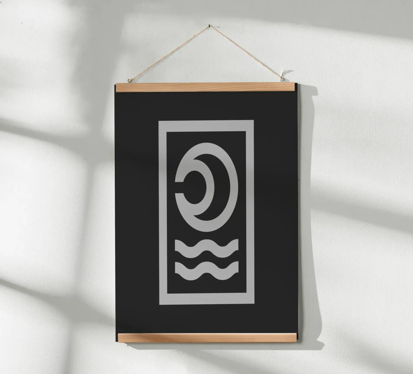 Mond Poster von Sebastian Kern