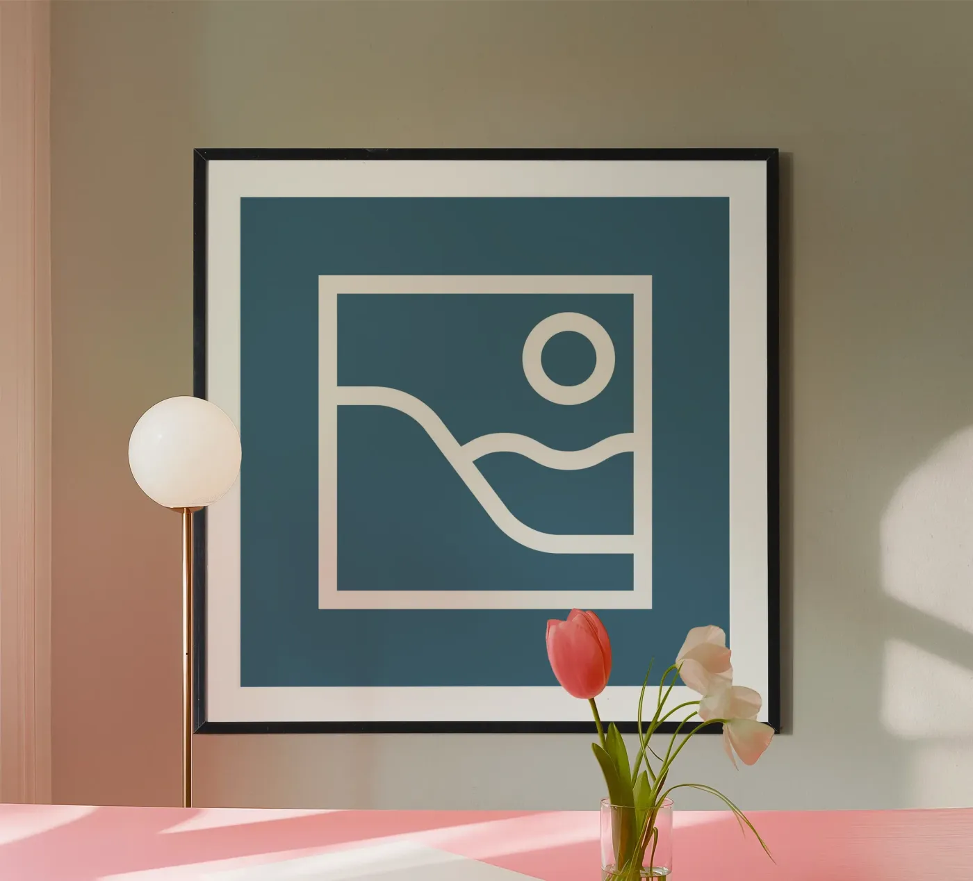 Düne / Blau poster da Sebastian Kern
