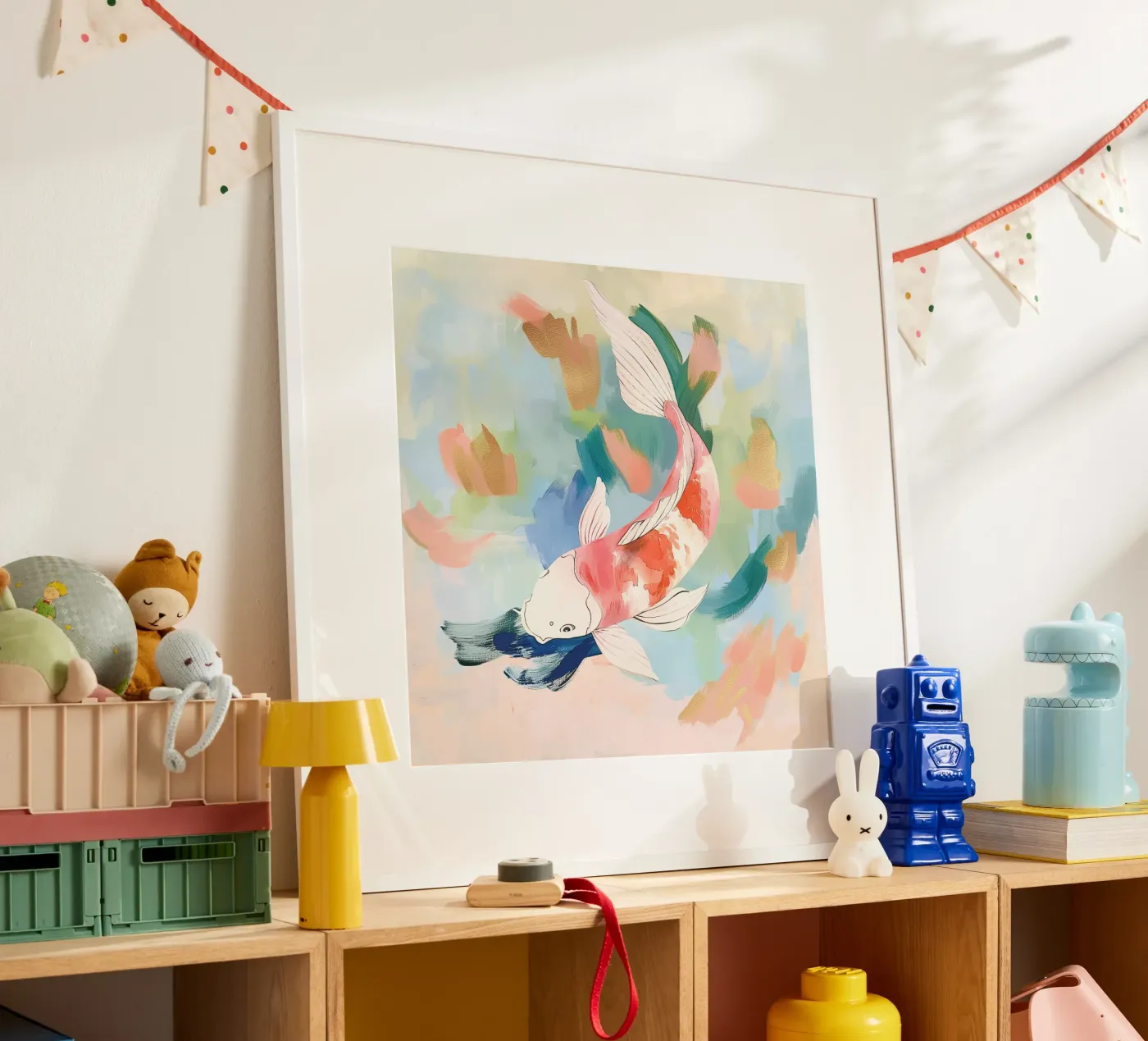 Koi in Motion poster da softsoul