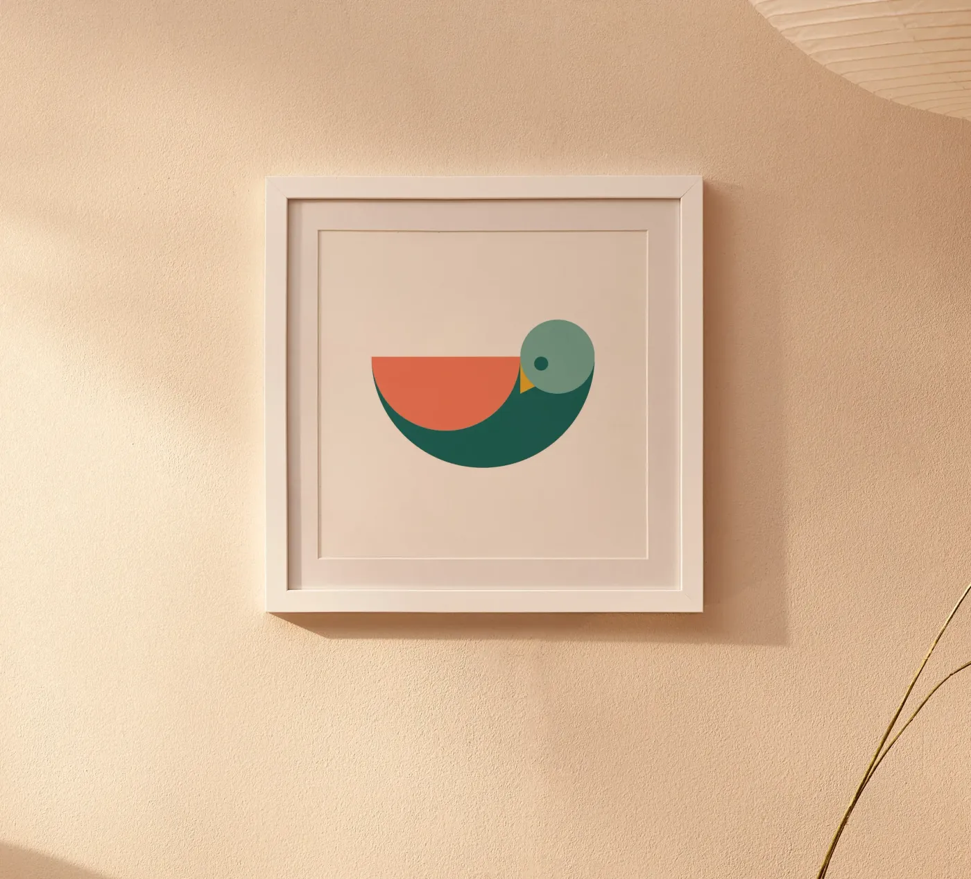 Vogel poster van Sebastian Kern
