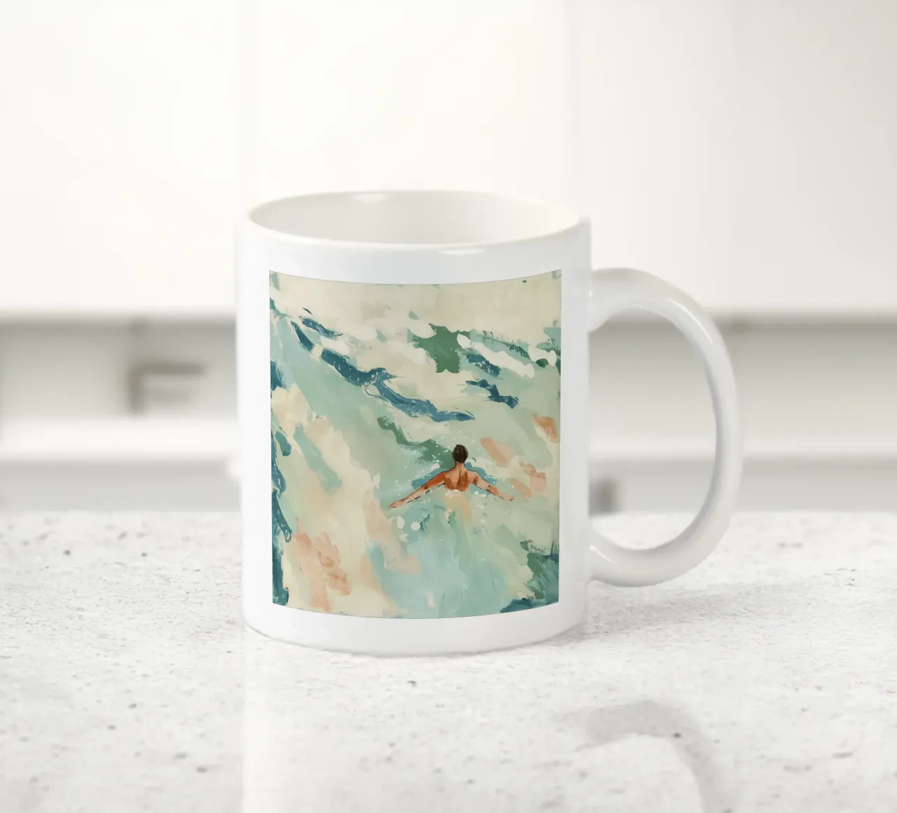 Weightless ceramic mug by softsoul