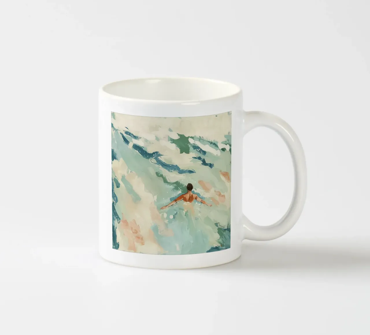 Weightless ceramic mug by softsoul