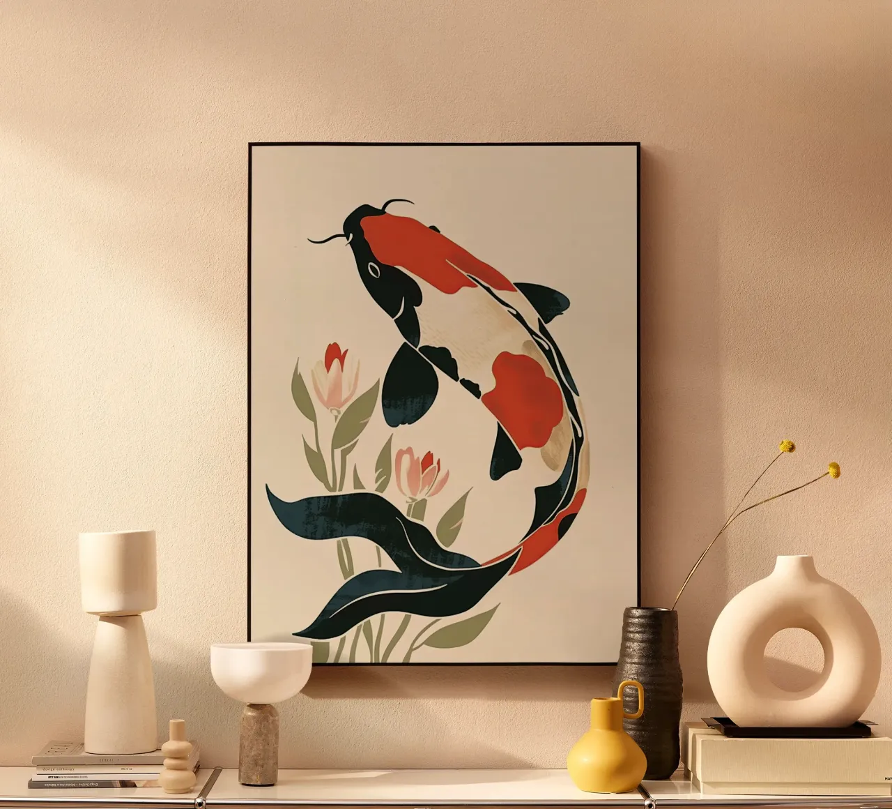 Minimal Koi plexiglass da softsoul