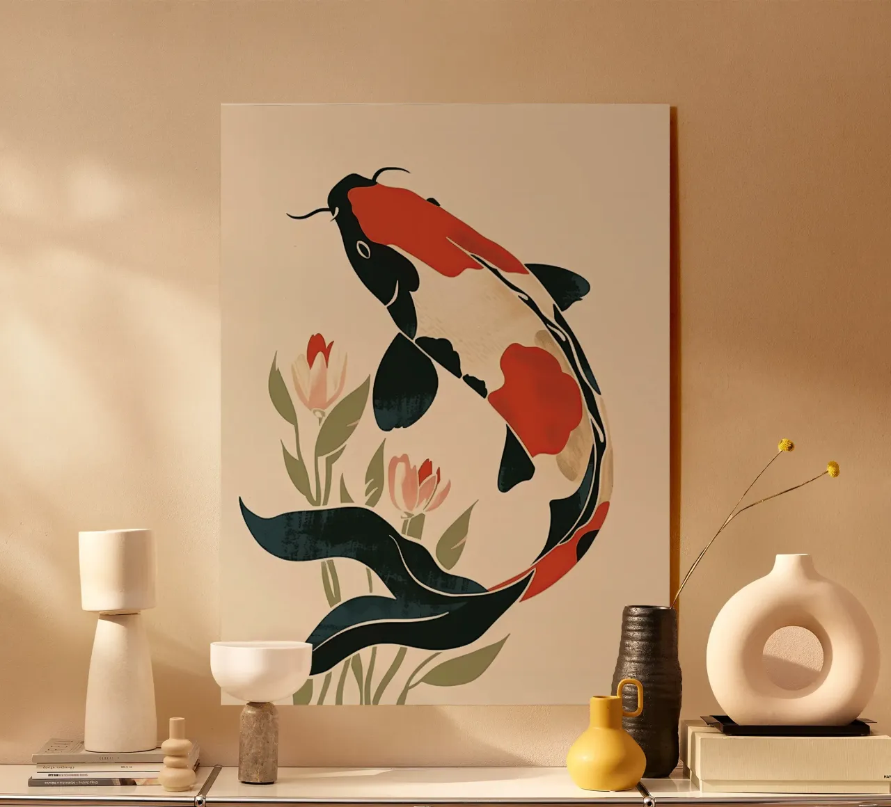 Minimal Koi plexiglass da softsoul