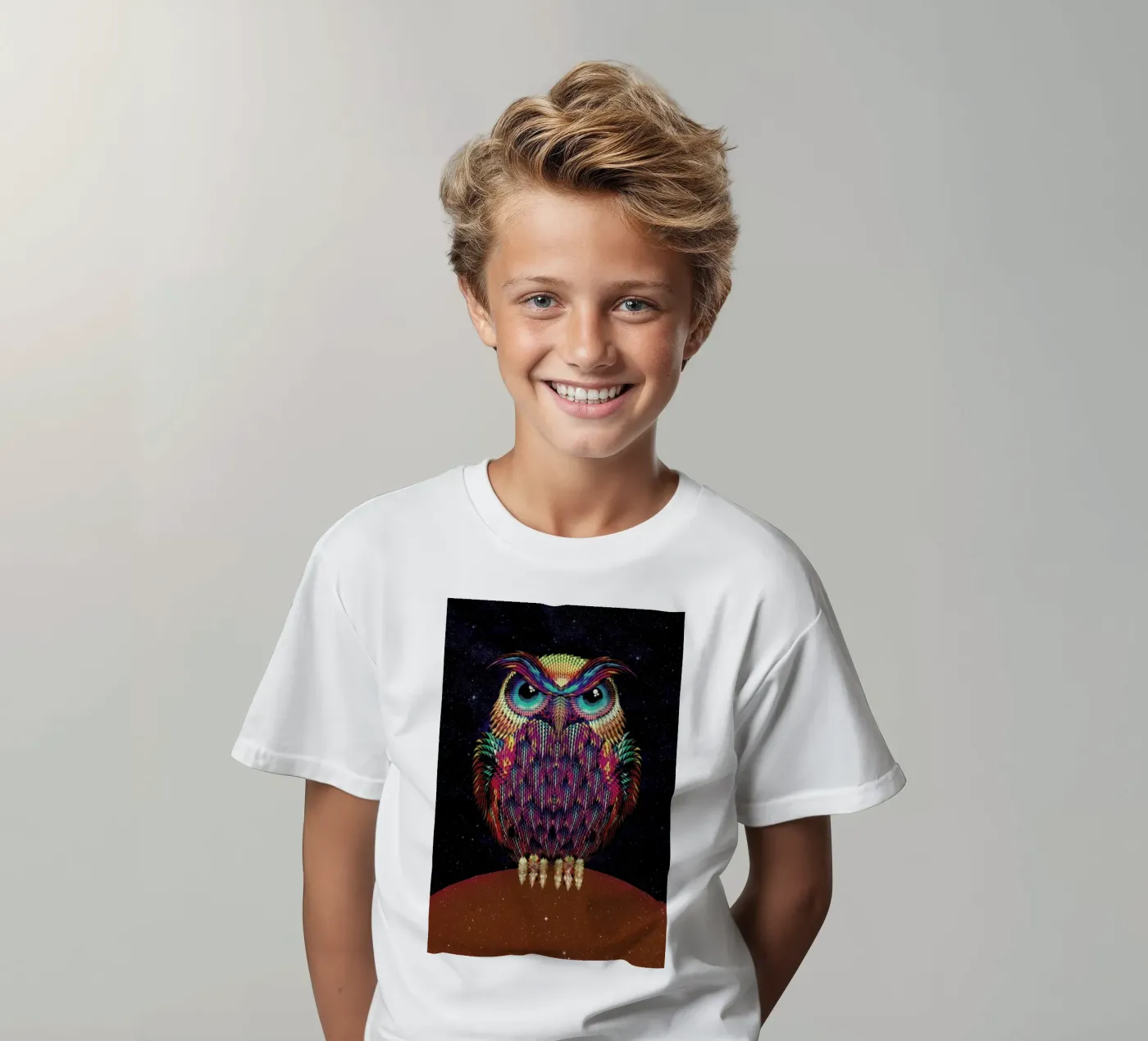 Owl 2 t-shirt bambini da Ali Gulec
