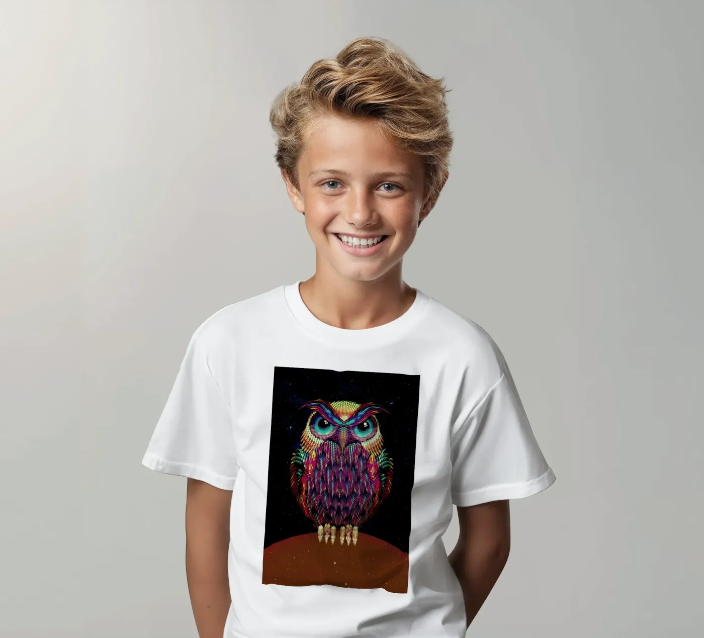 Owl 2 t-shirt bambini da Ali Gulec