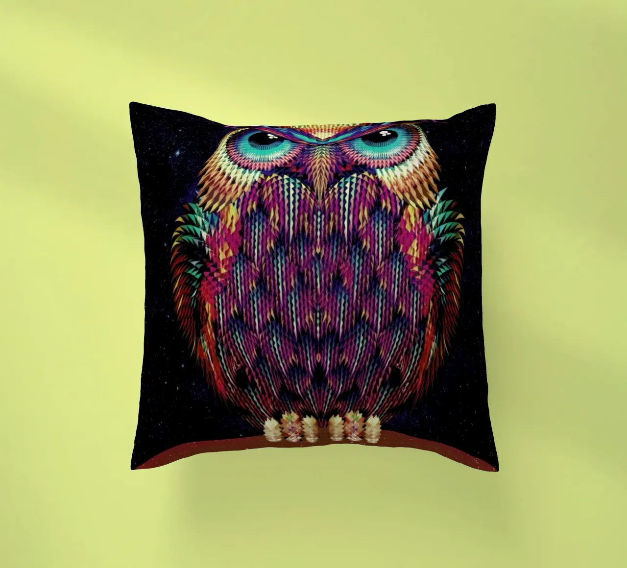 Owl 2 cuscino da Ali Gulec