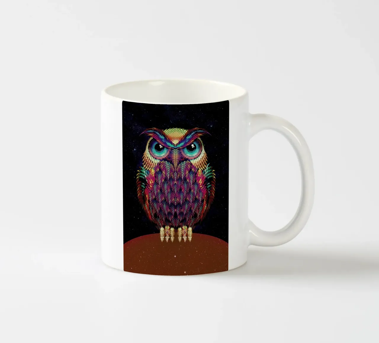 Owl 2 tazza in ceramica da Ali Gulec