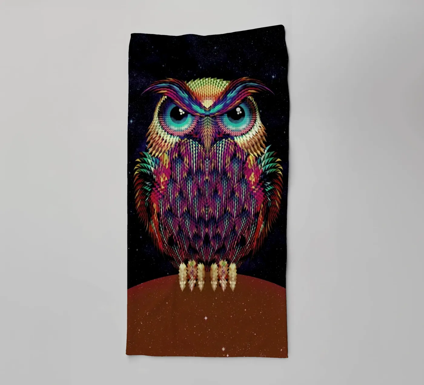 Owl 2 badhanddoek van Ali Gulec